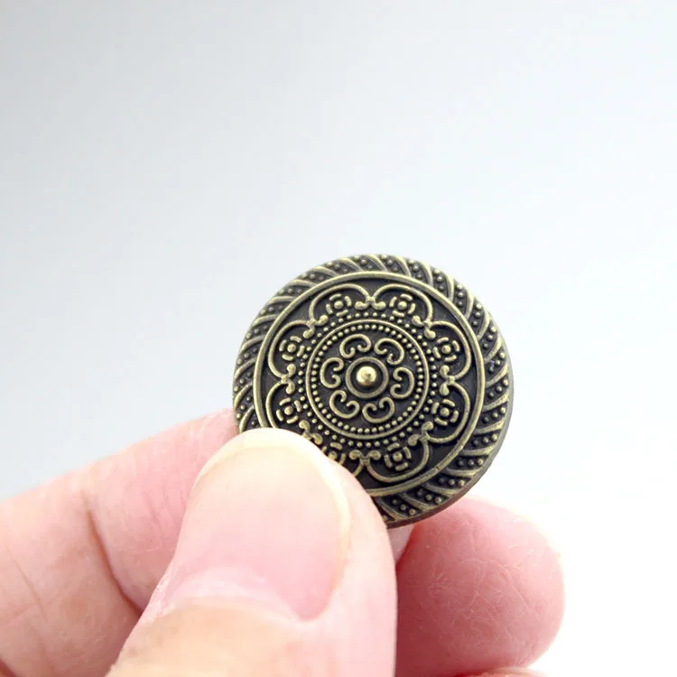Antique Fasteners Snaps Decorative Snaps Button for Wallet Decorative Closure DIY Leather Crafting Projects Sewing Decoration