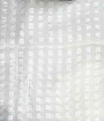 Wholesale  White Color Customized Color Silk Jacquard Fabric Pure Silk Brocade Fabric Chinese Silk Fabric