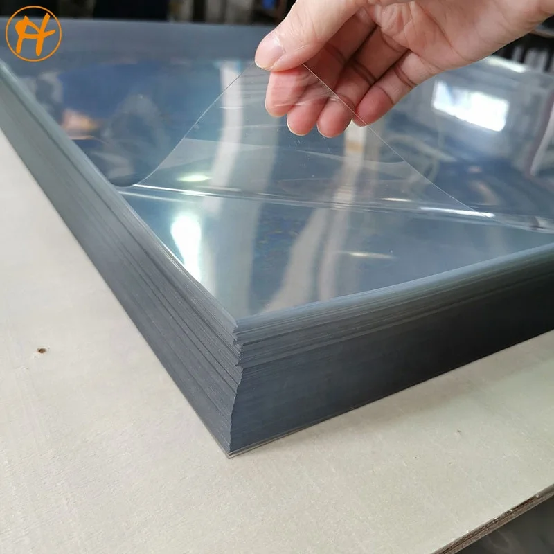 0.1mm/0.2mm/0.5mm/1mm/2mm clear PET roll transparent PET sheet Thermoforming Printing pet sheet