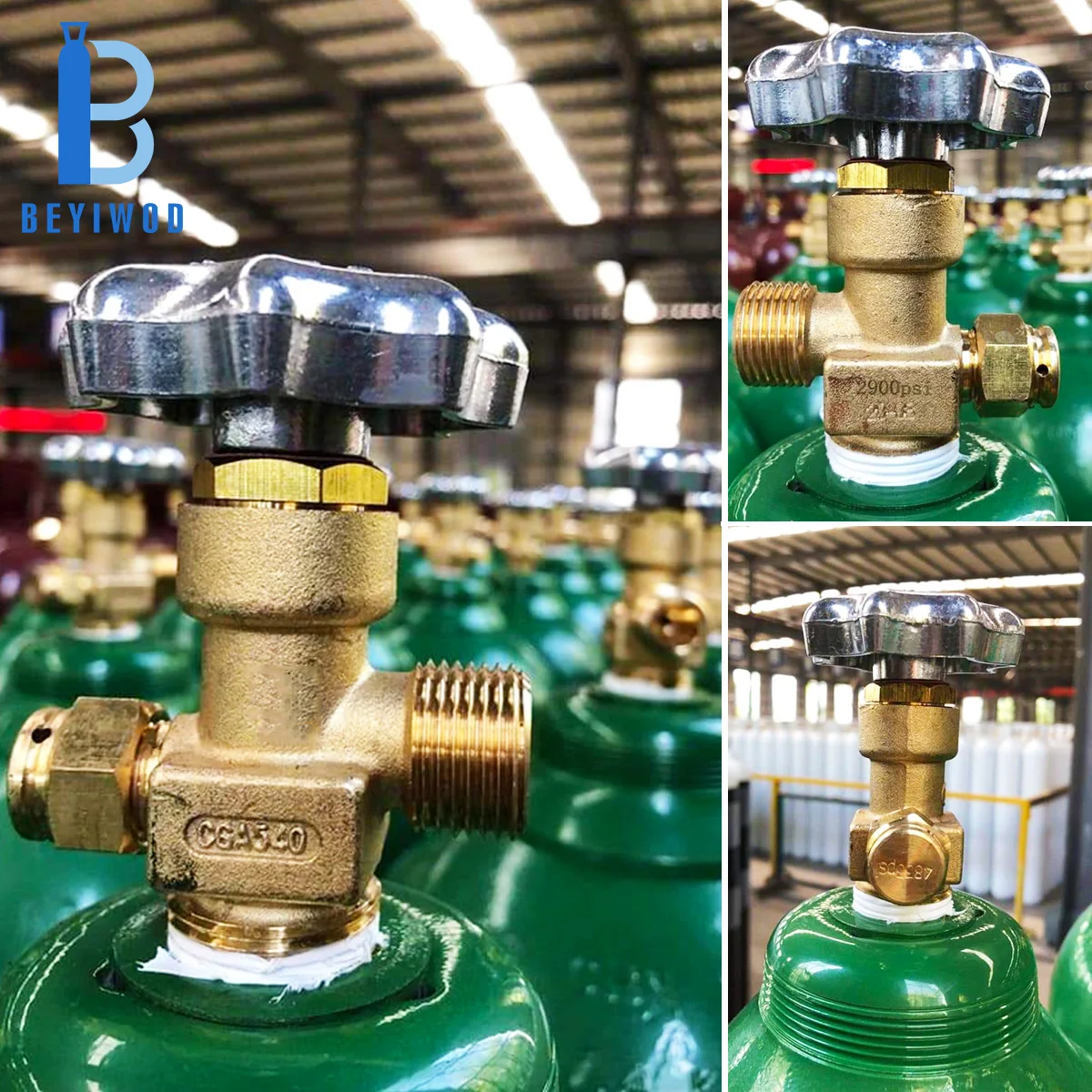 China Factory Price N2 nitrogen O2 oxygen Co2 hydrogen Cylinder 5l 10l Steel Seamless Industrial YA Gas Cylinders