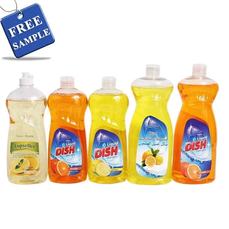 750ML Brand Customized And Size Eco-Friendly Chemical Dish Washing Liquid Formula Soap
