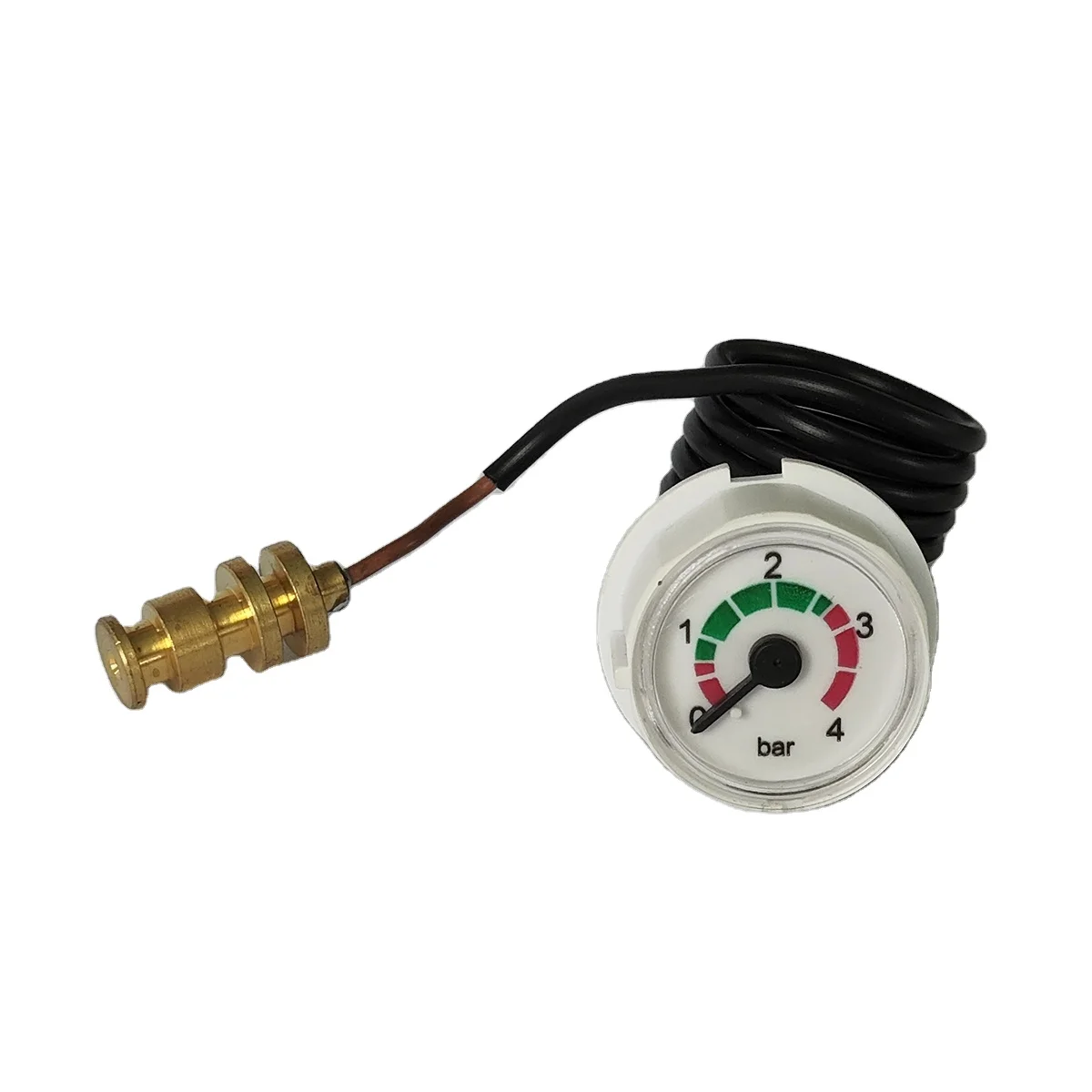 High quality pressure gauge capillary pressure gauge CPG28-D-WH 600mm for gas boiler