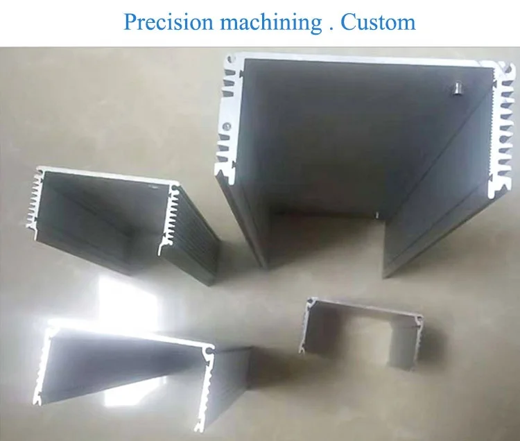 
OEM High Quality Custom Extruded Enclosure Aluminum Electronic Instrument Enclosure aluminum enclosure box 