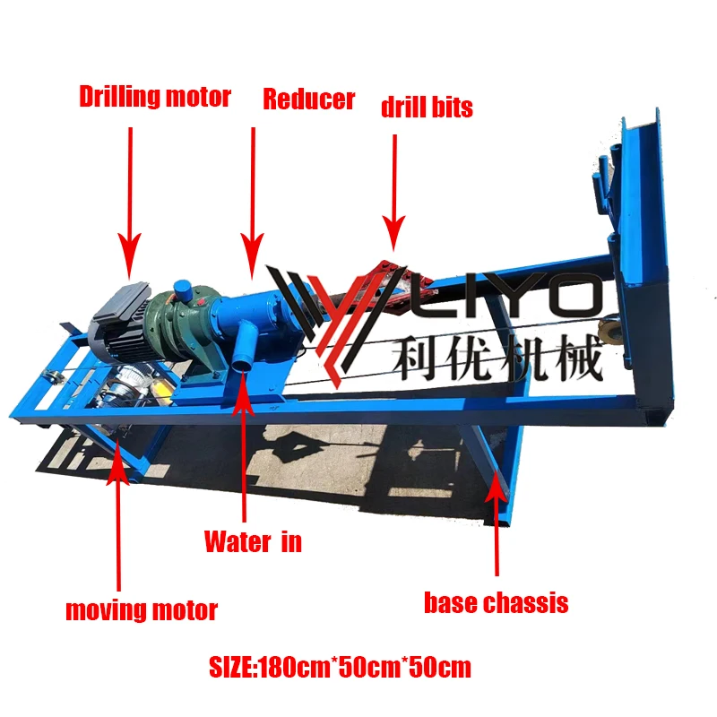 Underground pipeline horizontal directional drill drilling machine Electric power telecommunication pipeline drilling equipment