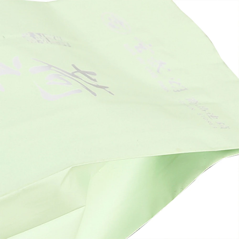 coffee packing aluminum foil coated white paper pouch with aroma valve