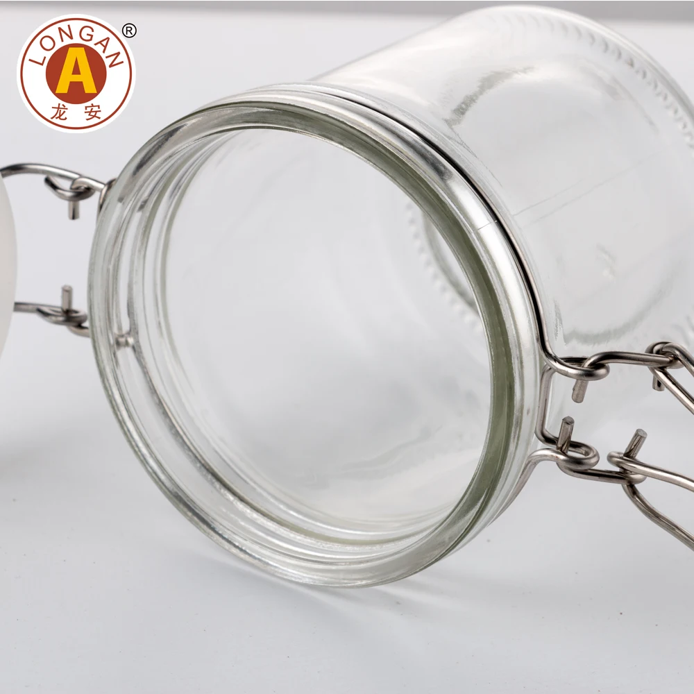 Hot Sale Bathroom Set Glass Mason Jars Metal Lid Jar Dish Soap Dispenser Frosted Glass Bottles And Jars Pump With Tap