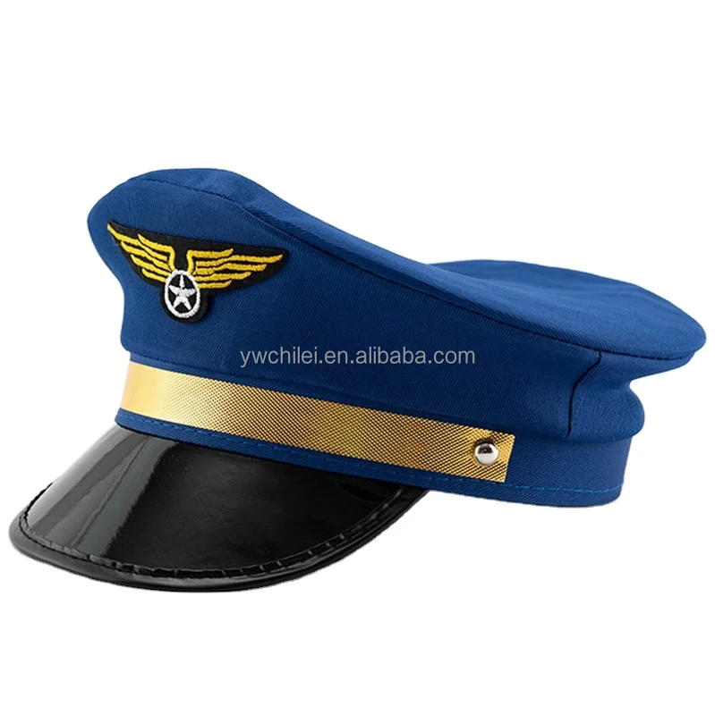 Cosplay Captain Pilot Hat