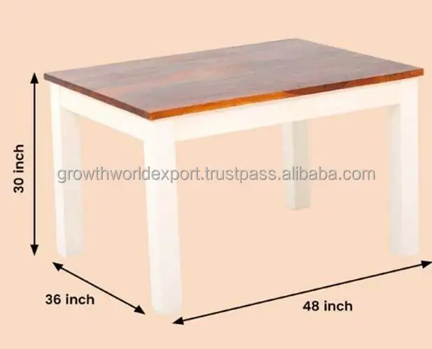 High On Demand Wooden Dining Table Set With Chair Wood Table Kitchen Table 4 Seater wooden Dining Furniture Set for Restaurant