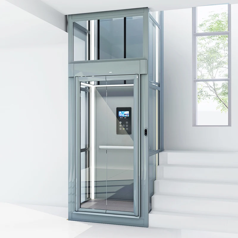 Лифты elevator1-5 человека жилой лифт для 3-этажных домов гидравлический привод с безредукторной тягой полы вилл