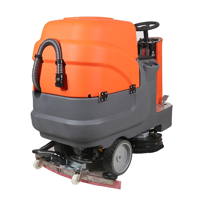 Battery Commercial Floor  Washing Machine Scrubber Industrial Machine To Clean Floor Cement Floor Cleaning Machine Price