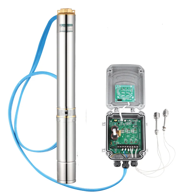 QQPUMP Q3SC3-47-48-400 сельскохозяйственный Dc погружной скважинный Солнечный водяной глубокий насос