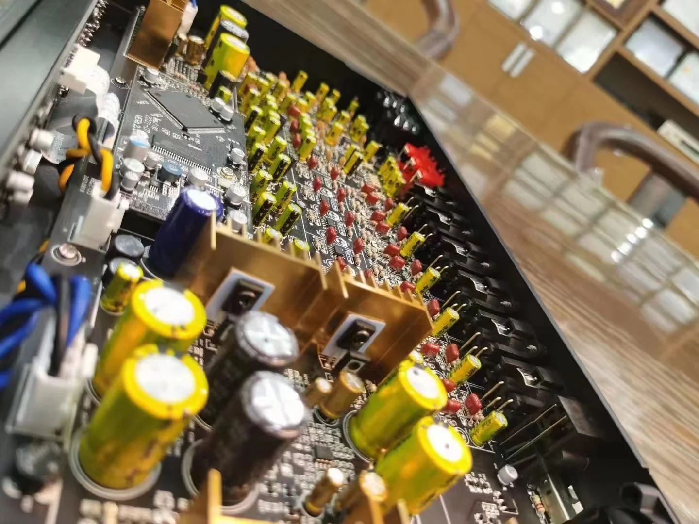 Professional Karaoke Audio Processor front eccetor Can Set via a PC Interface Prevent Howling