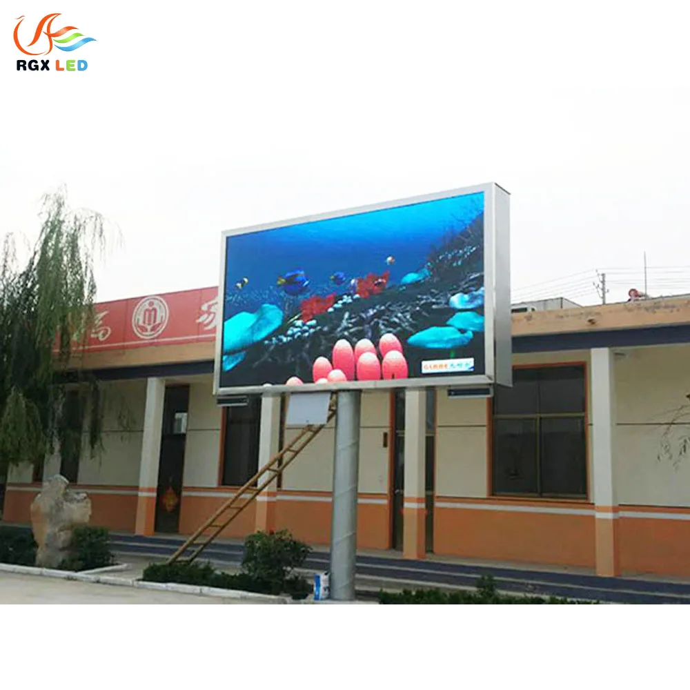 Pantalla LED para la publicidad exterior P3 P3.9 P4 P4.8 P5 P8 P10 pantallas de LED China indoor outdoor LED display screen