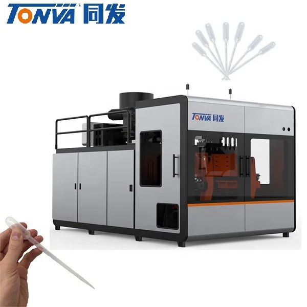 Полностью электрическая Экструзионная выдувная формовочная машина для пластиковой пипетки LDPE пипетки и глицериновой клизмы производства медицинского назначения