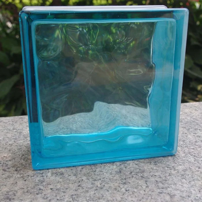 High Quality Standard Colored Glass Block For Modern Decoration Material