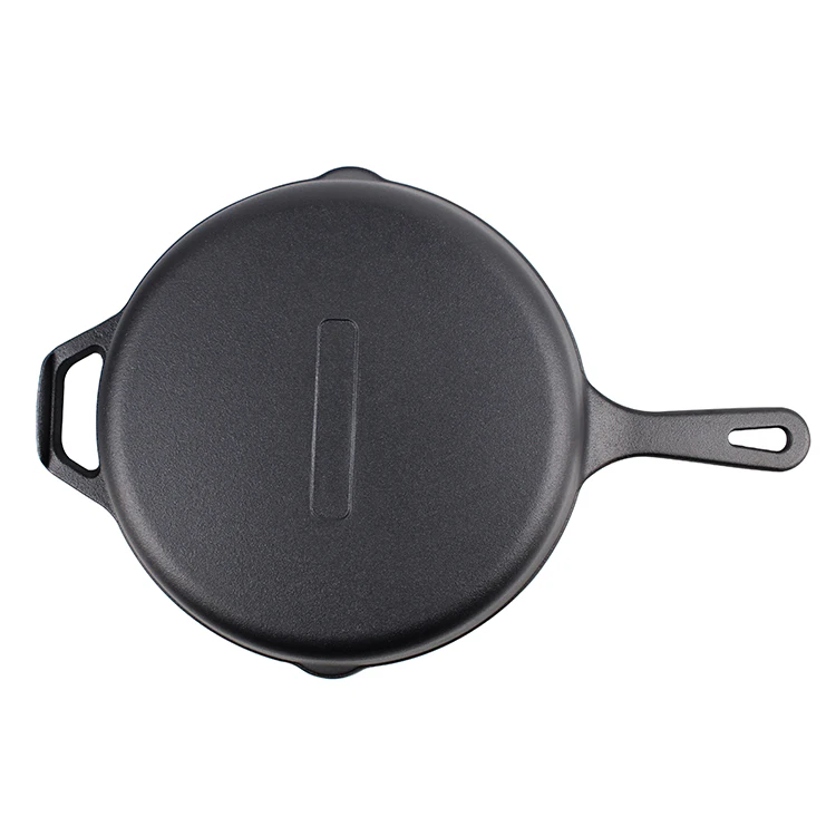 Hot sale Anti-rust Pre-Seasoned Cast Iron Skillet 3-Piece Chef Set