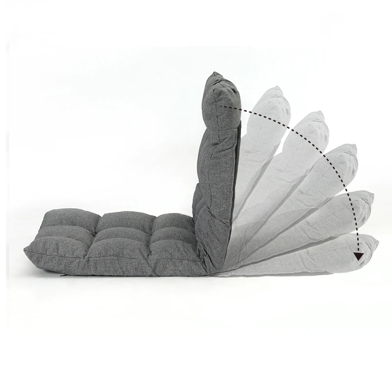 
Adjustable Lazy Sofa Single Floor Tatami Foldable Sofa Bed Recliner Chair 