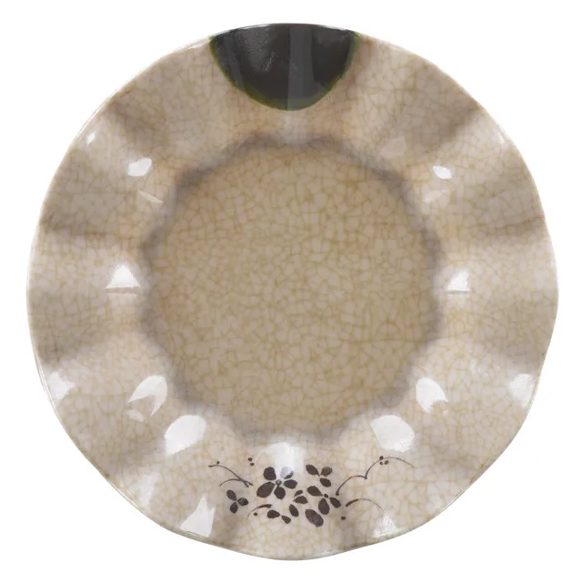 
China high quality printing wholesale plastic melamine dinnerware plate dinner 