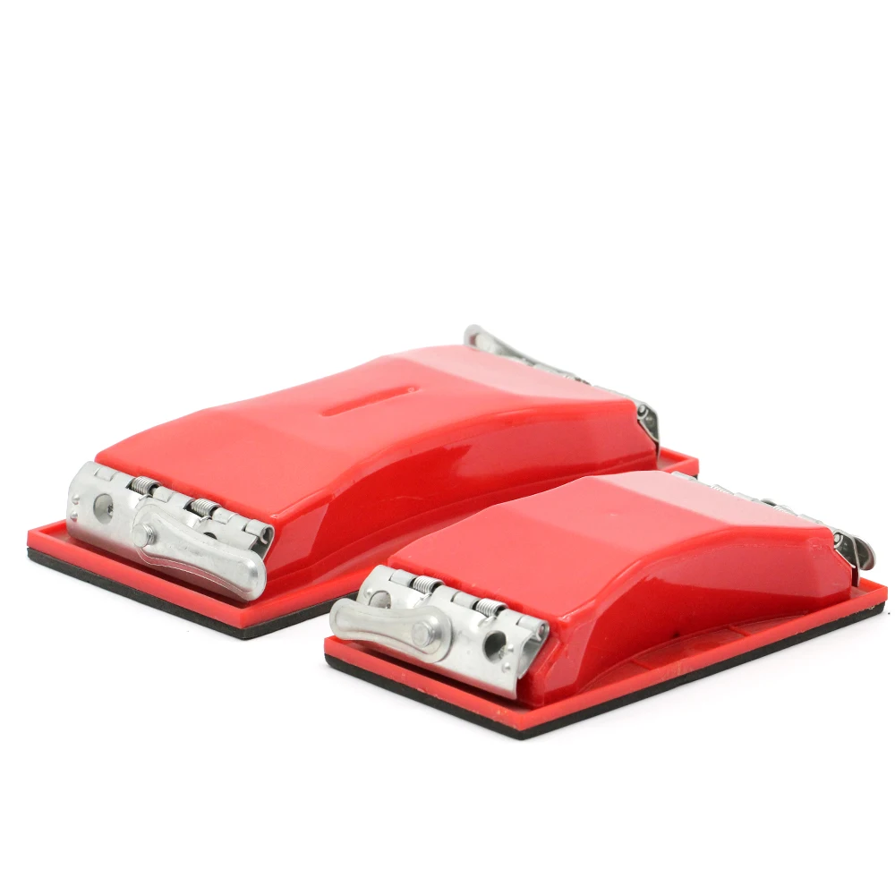 Ручной шлифовальный пластиковый блок с зажимом 210x105 мм