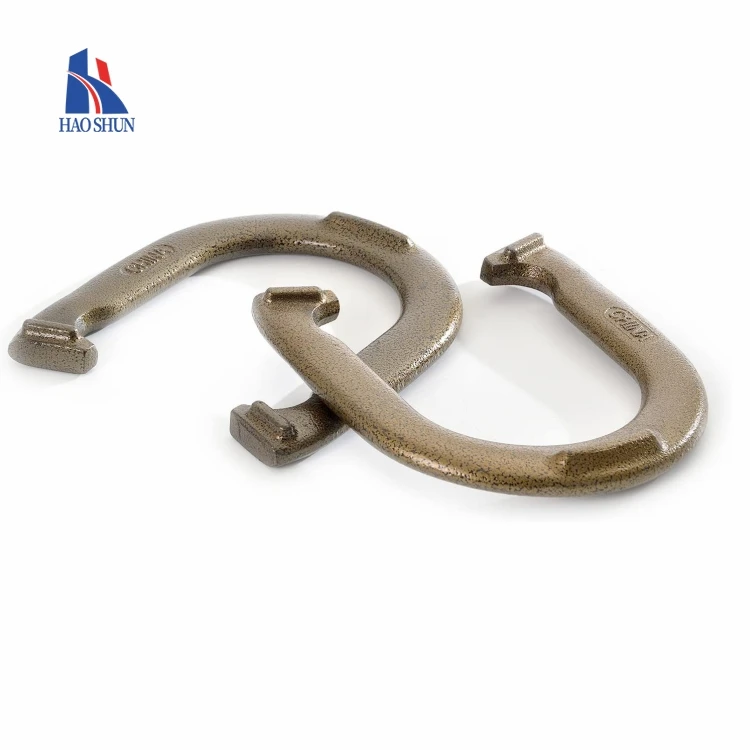 Chinese factory direct supply wholesale cheap bulk steel horseshoes in bulk