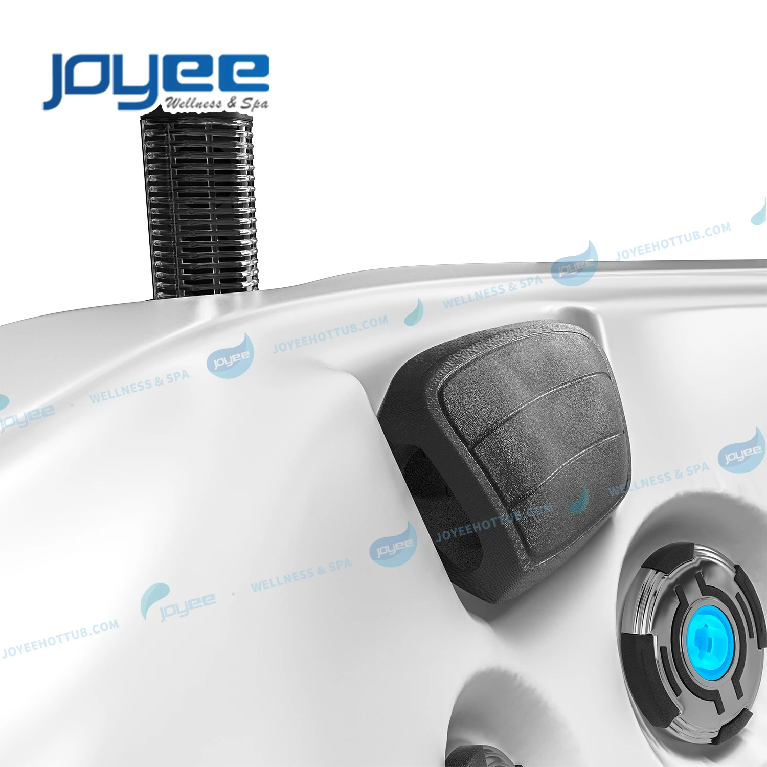 JOYEE Luxury 7 seats hydro spa pool family backyard hydro therapy balboa acrylic jet whirlpool hot tub outdoor