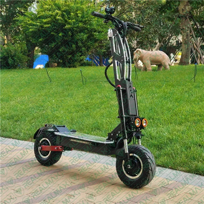 
Amazon Hot Sell realmax 13inch 8000W High Power High Configuration E Scooter Electric Scooters With Dual Motor 
