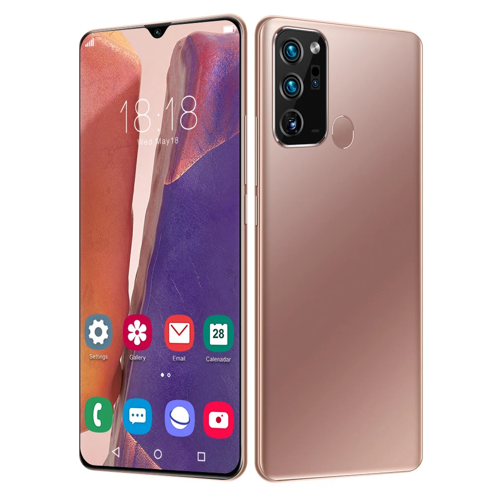 Смартфон Note20 U на Android, 6,6 дюйма, AMOLED, 3G, 4G, 5G