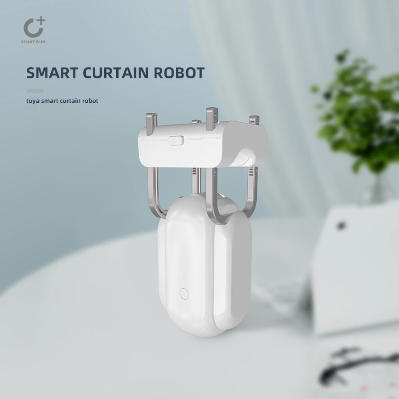Smart curtain round opener work with smart home alexa wifi smart curtain driver robot tuya smart curtain