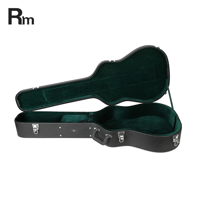 Provide  Custom design  Guitar Case Bag  PU leather plywood 12 Strings Acoustic Guitar Case Waterproof  Guitar Hard Case