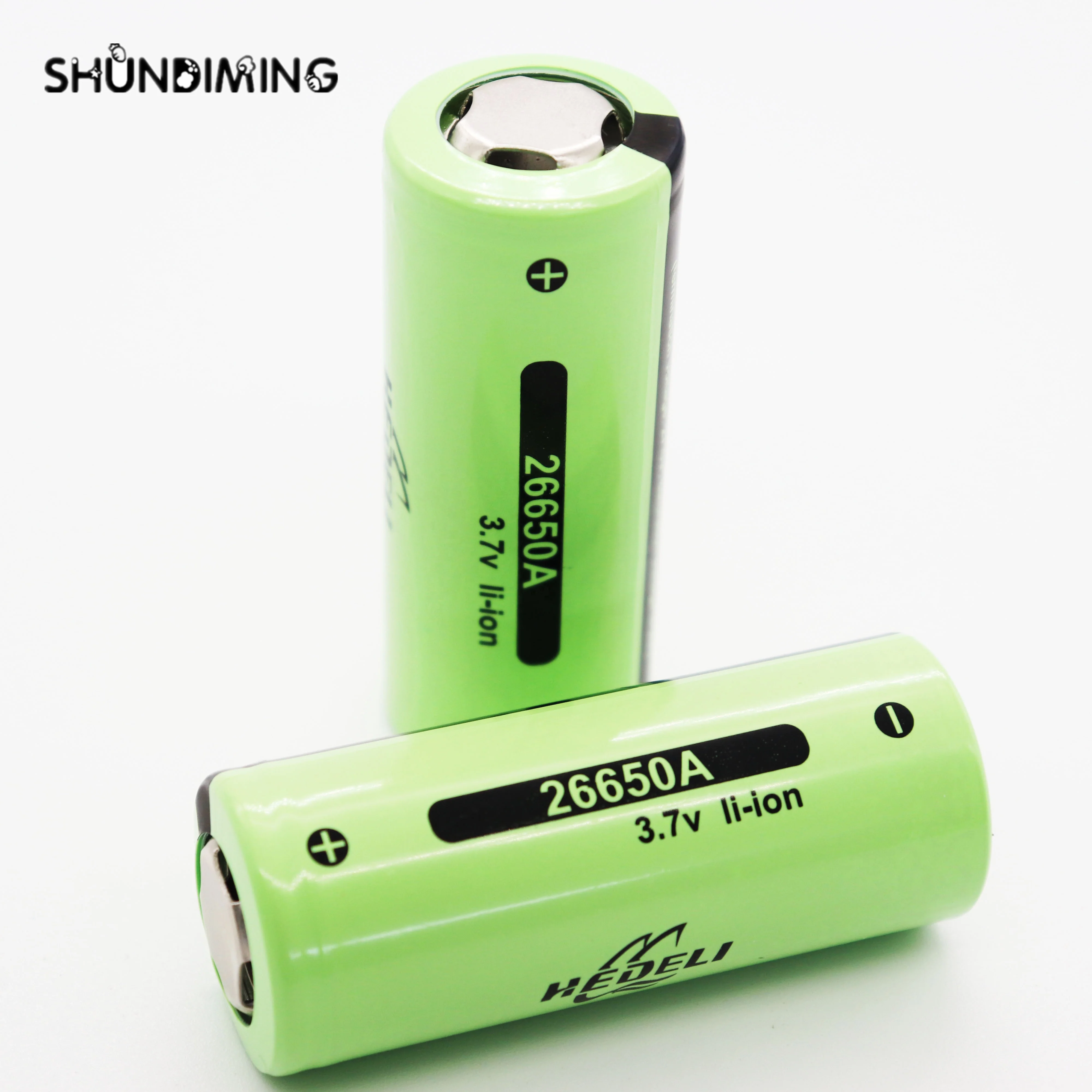 High power electrical battery factory deep cycle life 2000 time 3.7v 26650 battery for flashlight