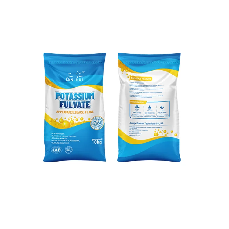Low-Cost Wholesale 25Kg Bag Organic Fertilizer Potassium Humate Powder