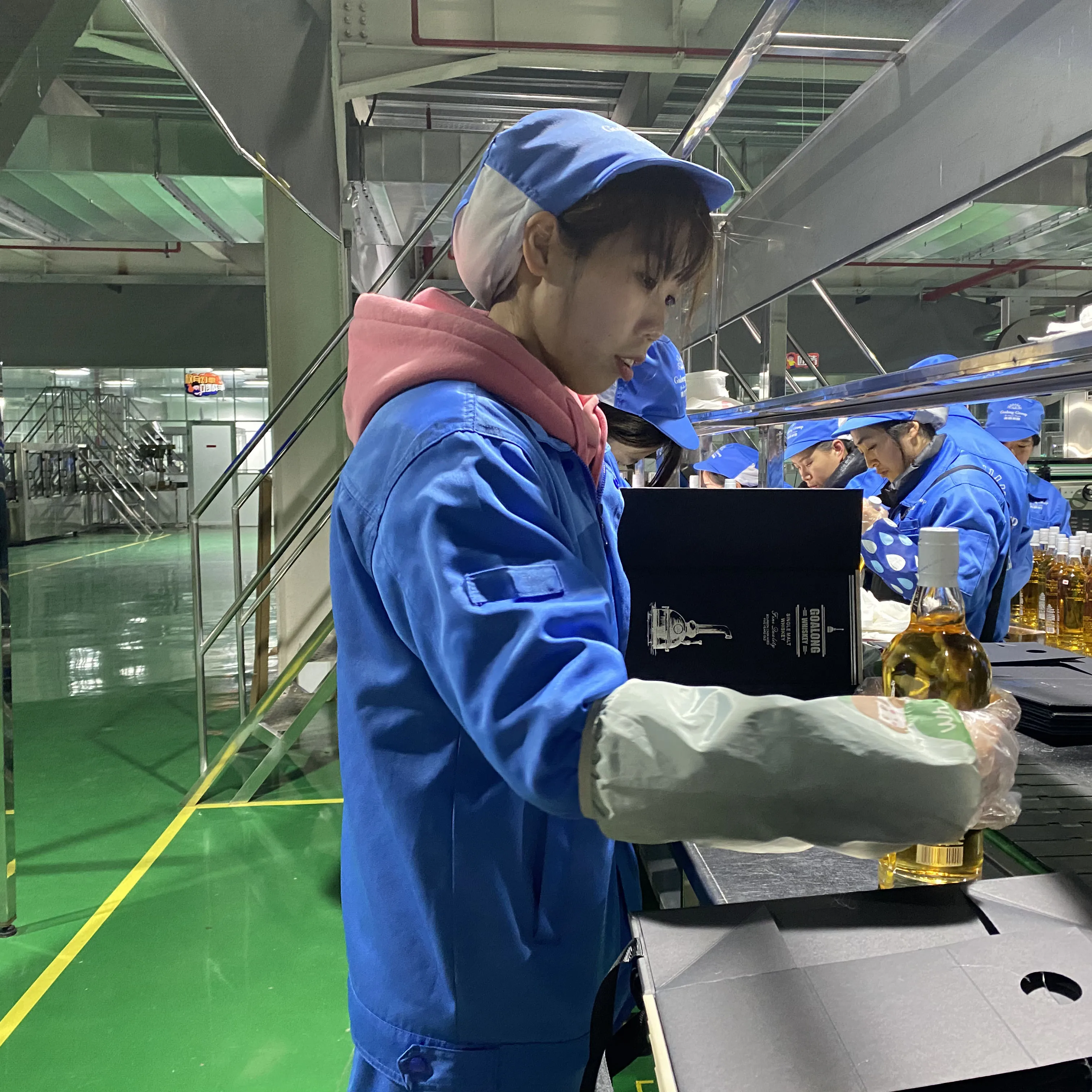 Unique Chinese Goalong Single Malt Whiskey 48% ABV Age in Bourbon Cask Alcoholic Drink whisky