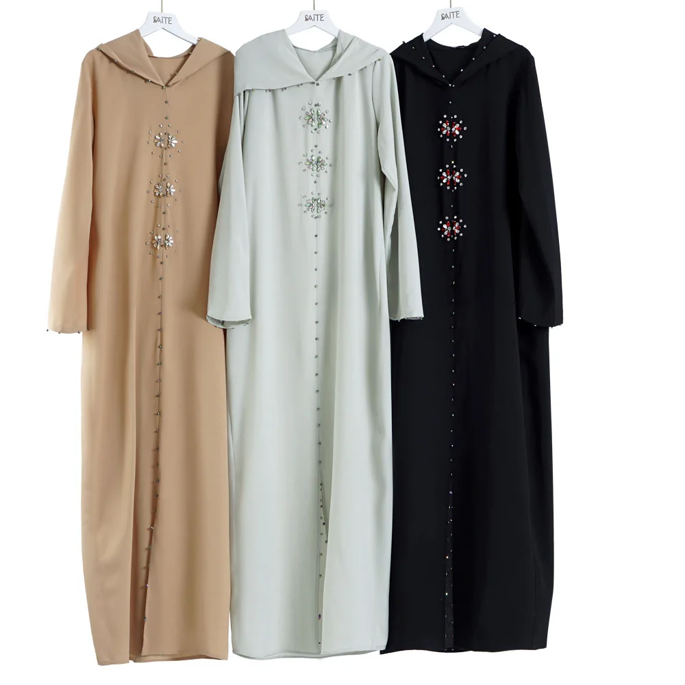 
Zakiyyah 7019 dubai islamic+clothing turkey abaya for women muslim maxi dress designs wholesale moroccan kaftan caftan marocain 