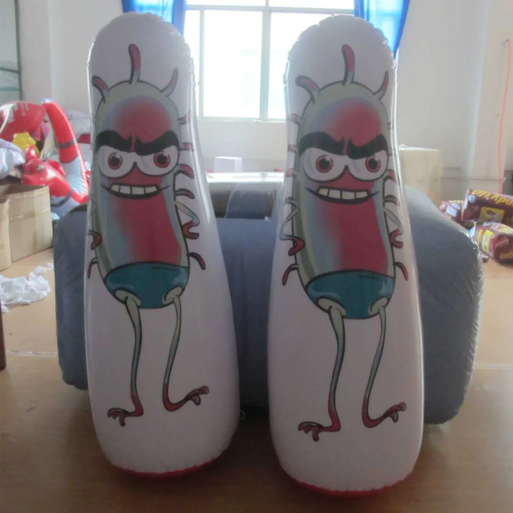 Factory price PVC inflatable toy 5mH punching bag boxing bag toy for kids