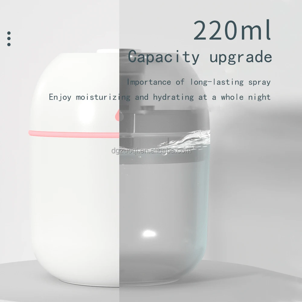 Portable LED Light Ultrasonic Humidifiers Module Mini Cooler Humidifier Car Home Diffuser Air Humidifier For Bedroom