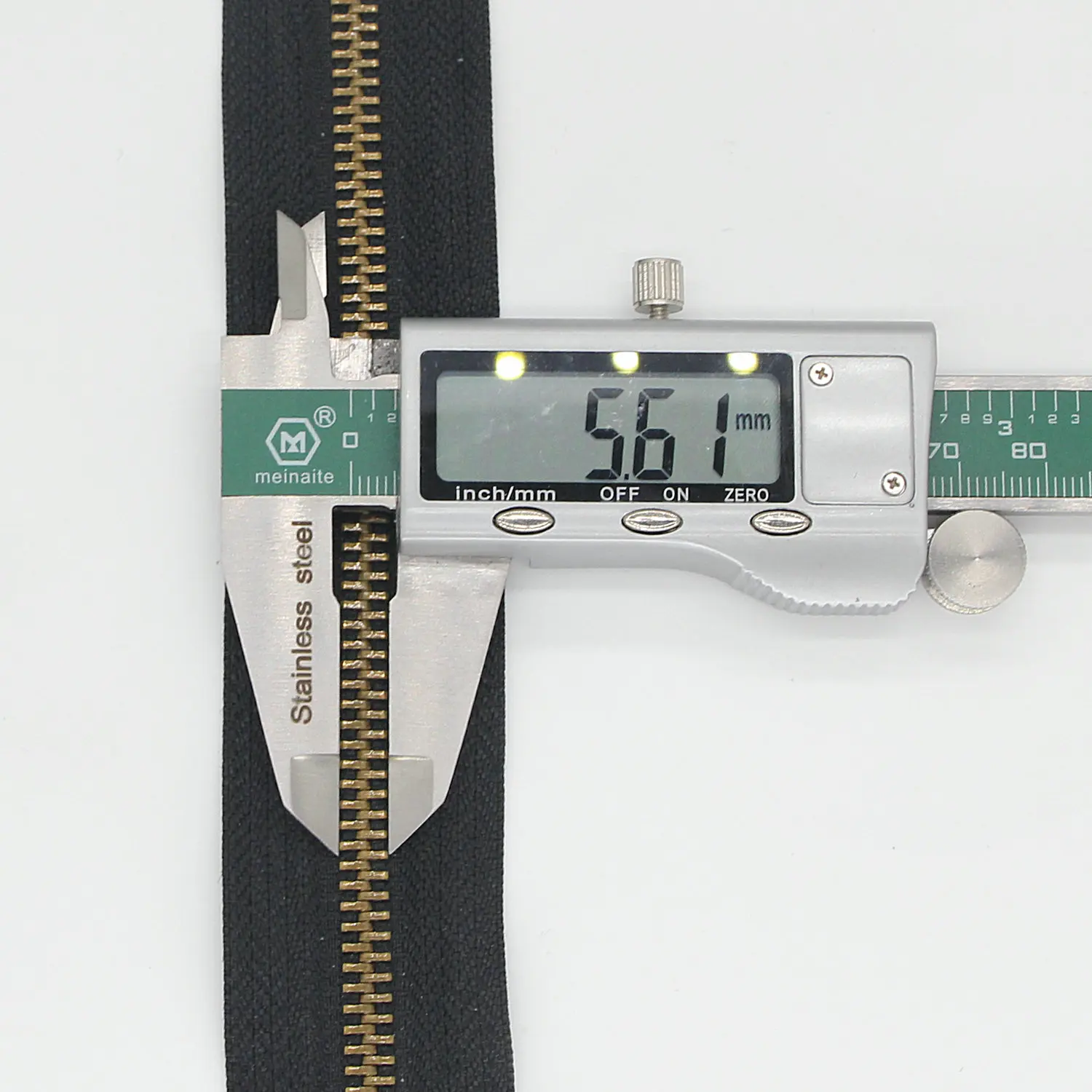 ring puller metal zipper anti brass zipper fancy puller zipper