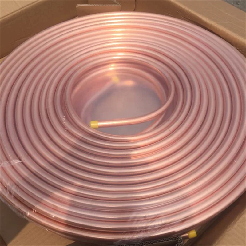 3/4' Copper Coil Tubes Air Conditioning Copper Pipe