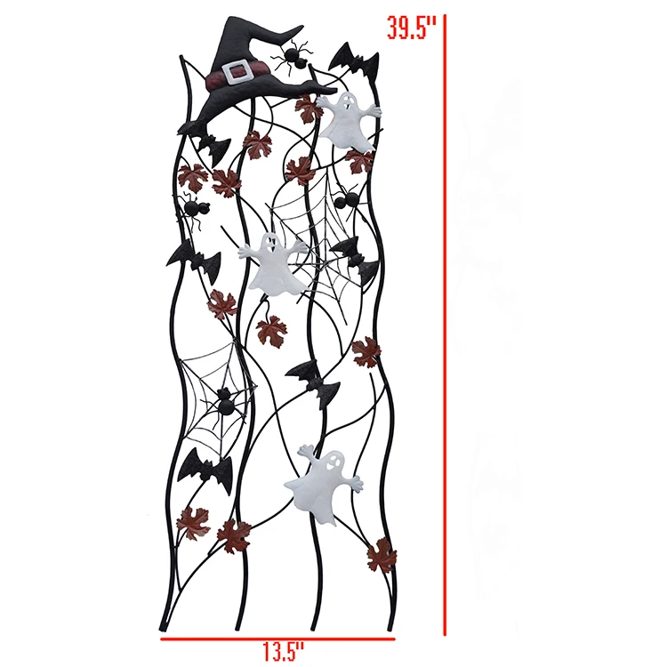 Outdoor Decorative Ornament Metal Halloween Garden Stake