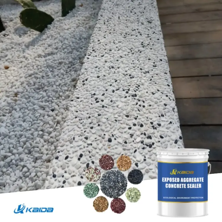 Factory Price Wholesale Gravel For Epoxy Resin Exposed Aggregate Concrete  Resin Washed Stone Exterior Paint