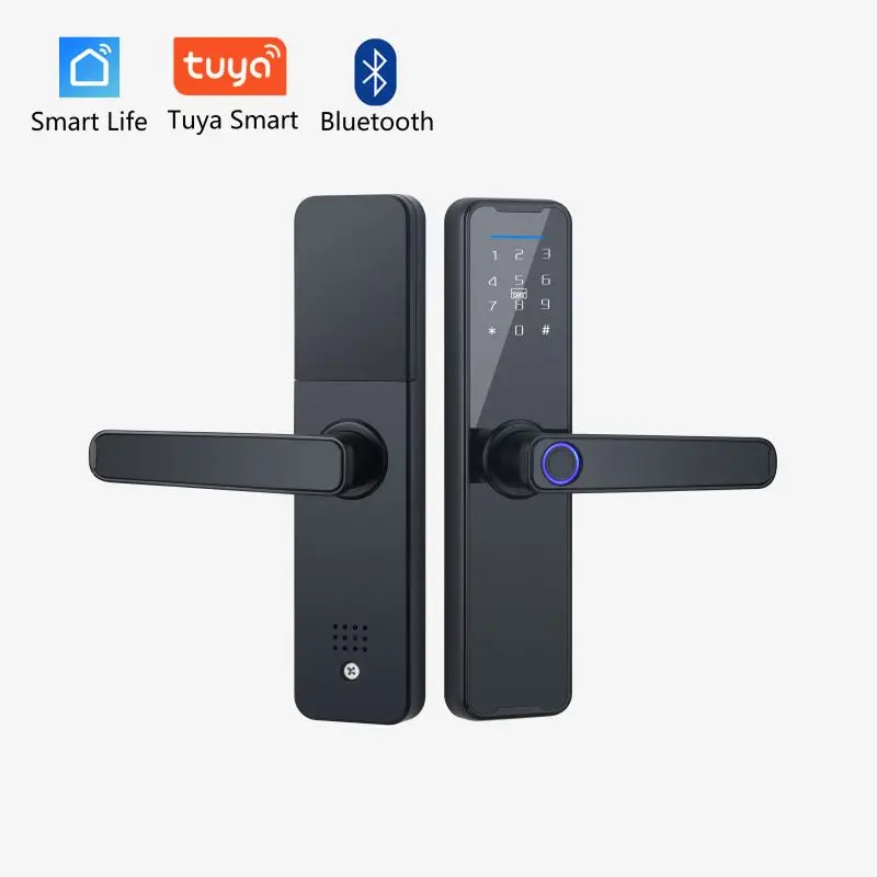 China Products digital app lock apartment smart door lock electronic key door lock