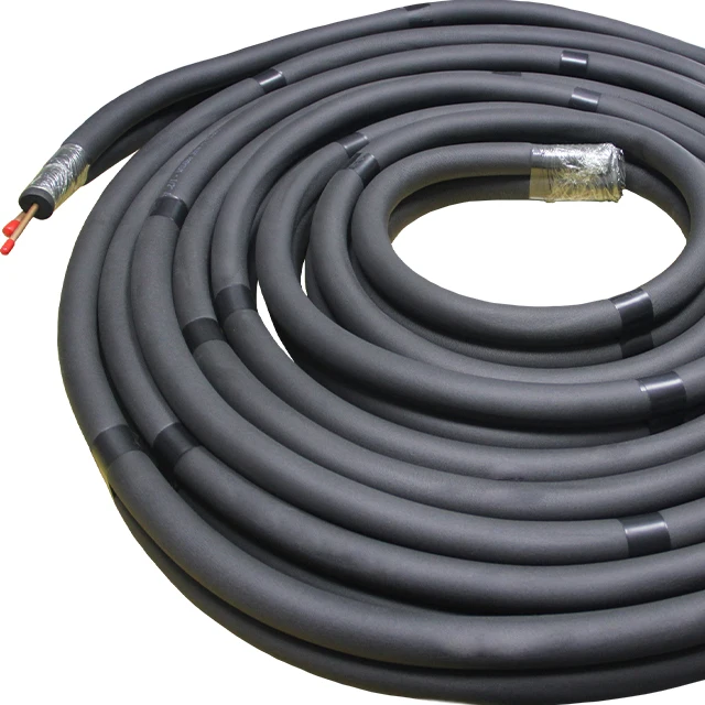 3/8+5/8 HVAC Air Conditioner copper pipe Insulated Coil Line Set