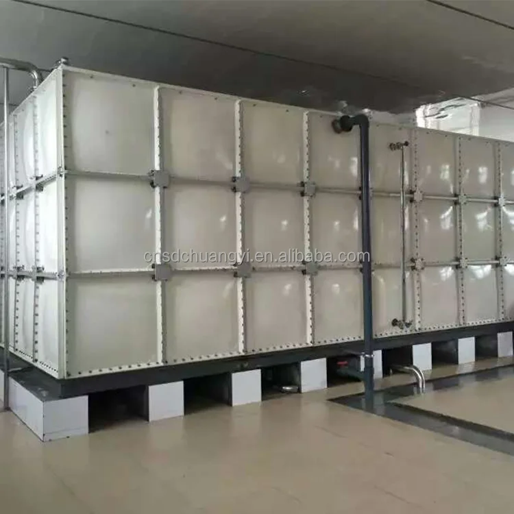 500000Liter Glassfiber Reinforced Plastic FRP Water Tank for Water Supply Fire fighting