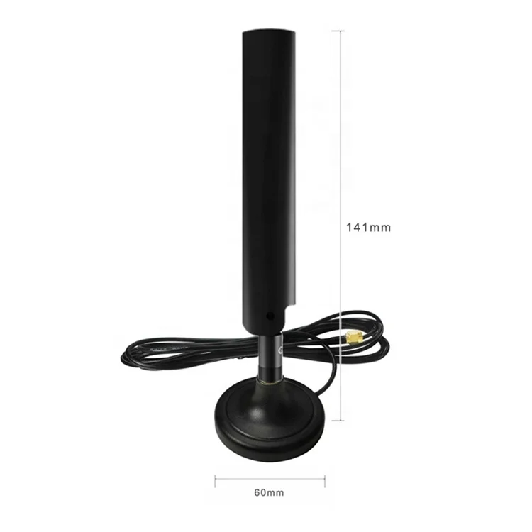 Magnetic Stand Base SMA Plug Connector 3M Cable WIFI Antenna