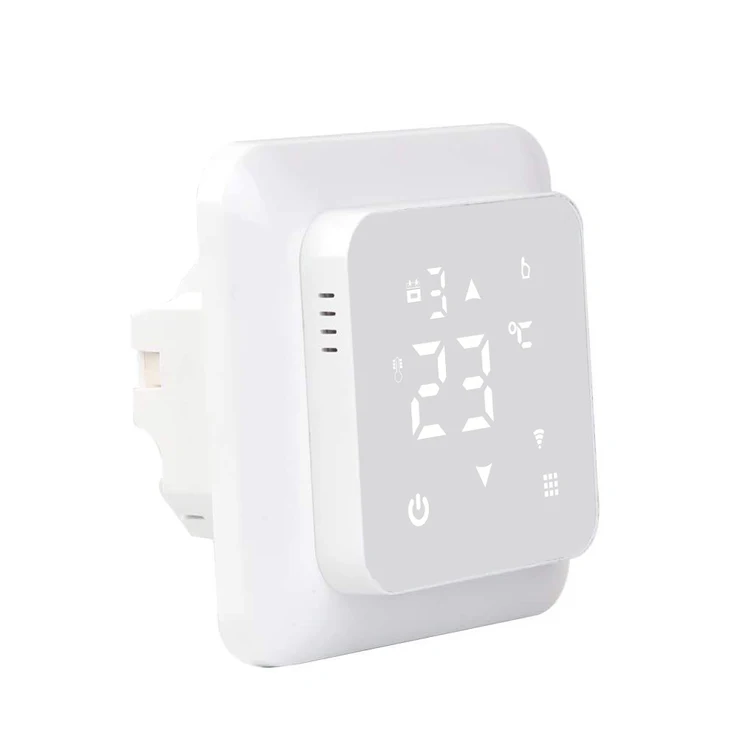 Easy-to-Read Thermostat Modbus with Touch Screen Digital Thermostat Floor Heating High Definition Temperature Thermostat