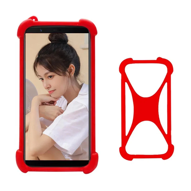 New Mobile Phone Silicone Case Accessories Anti-Drop Shockproof Mobile Phone Protective Case