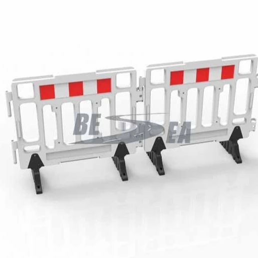 1.1 Meter Road Safety Heavy Base Hdpe Fencing Polyethylene Plastic Water Fill Road Door Barrier