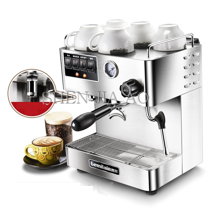 
home use Semi-automatic Coffee Machine Espresso Coffee maker for Commercial Office Coffee Maker CRM3012 1pc 