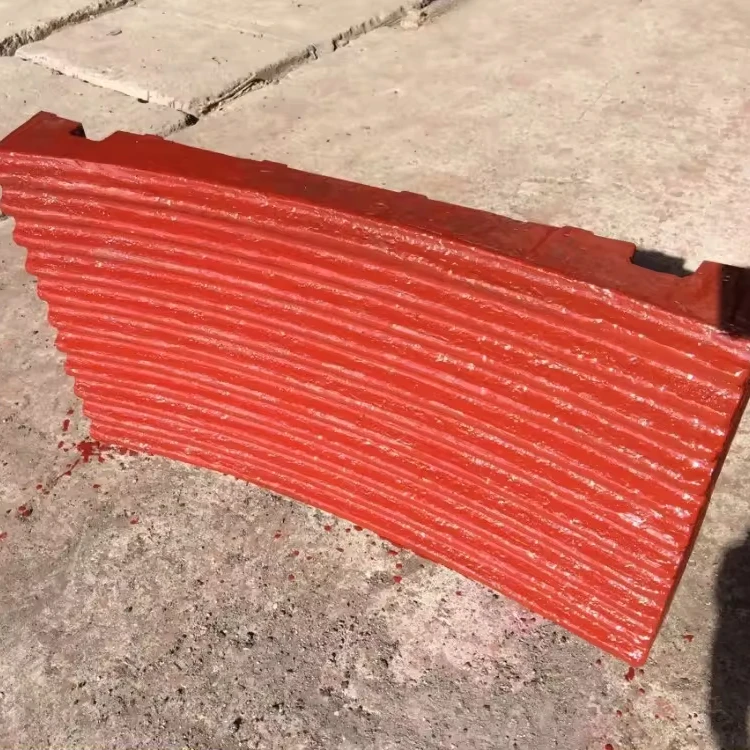 Manganese Steel Swing Fixed Jaw Crushing Liner Plates Accessories Casting Jaw Crusher Spare Parts For Sale