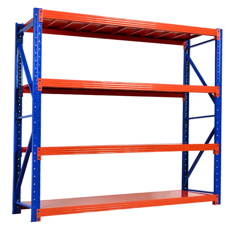 Epoxy Powder Coated galvanized Medium Duty pallet Shelving