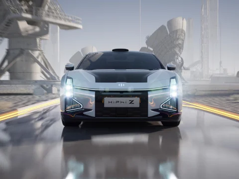 Hot Selling China Pure Electric Sedan HiPhi Z 2023 4WD 705km 494kW New Vehicle New Energy Vehicle Electric Car